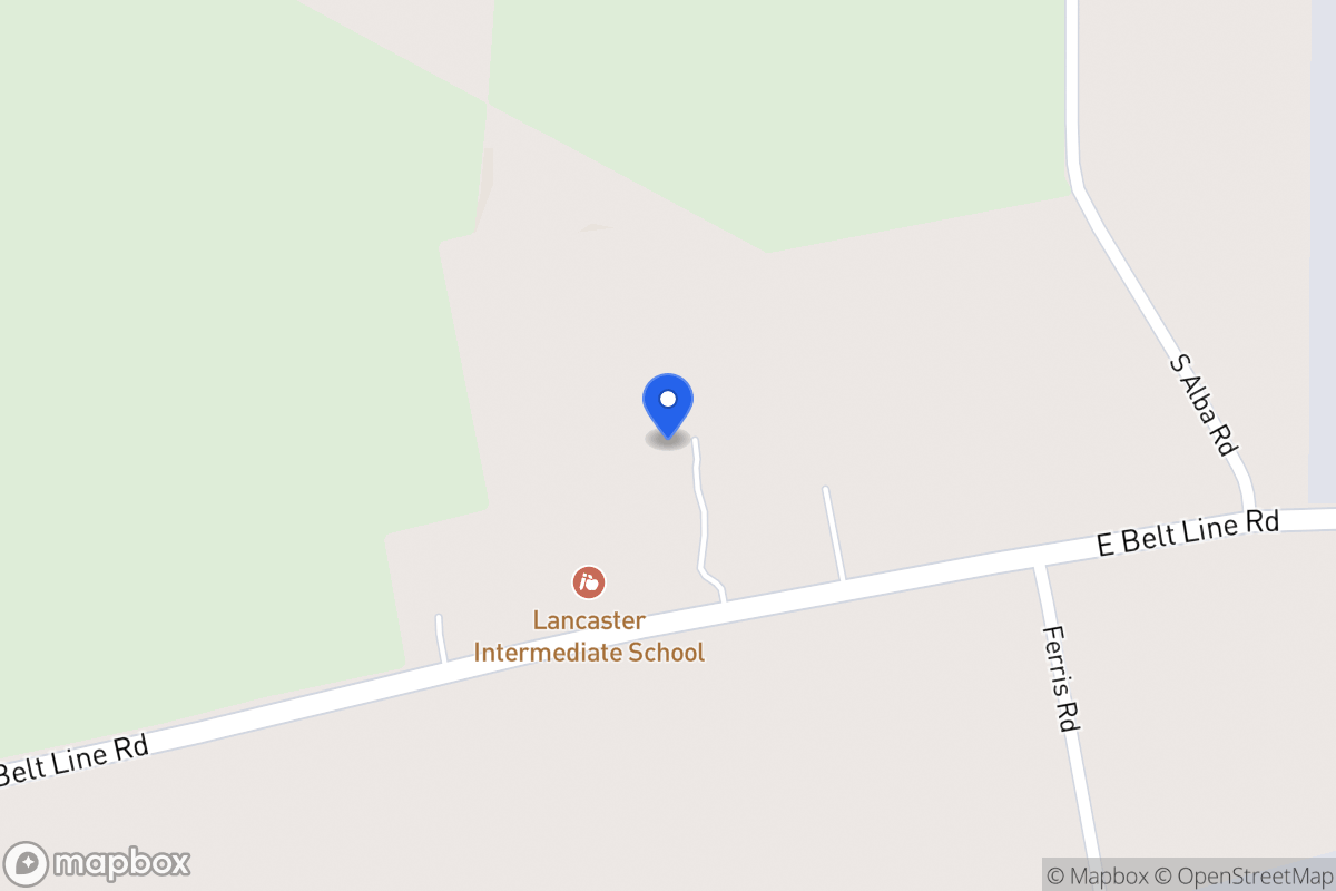 Map of 1357 E Beltline Rd