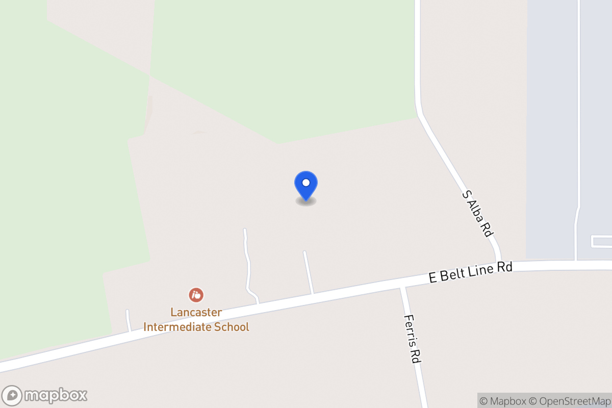 Map of 1411 E Beltline Rd