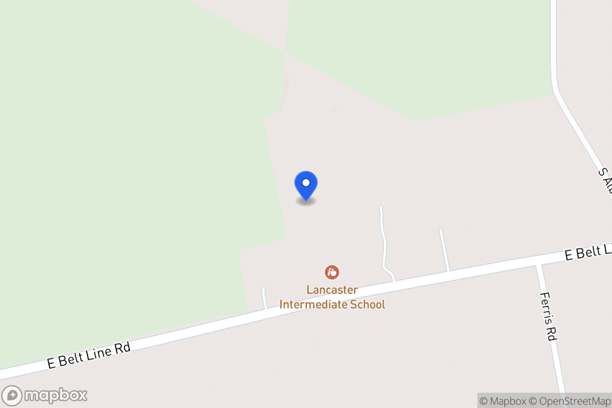 Map of 1367 E Beltline Rd