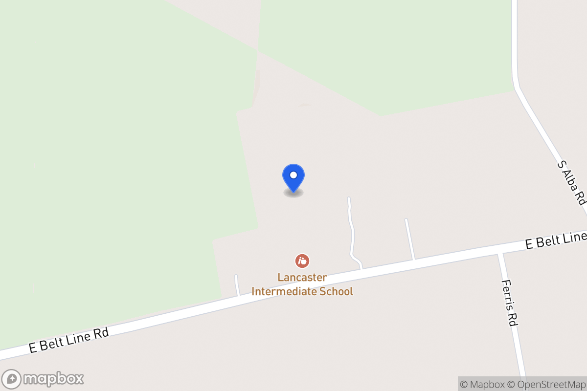 Map of 1377 E Beltline Rd