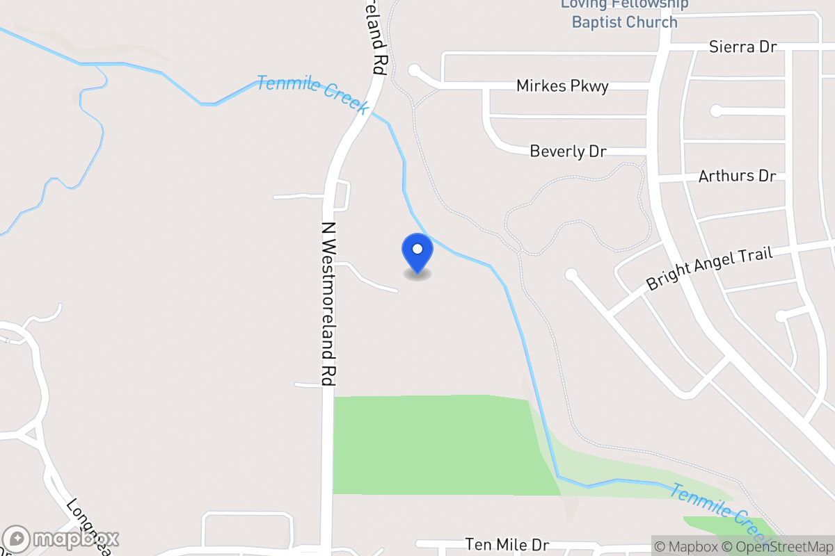 Map of 1308 Westmoreland Rd