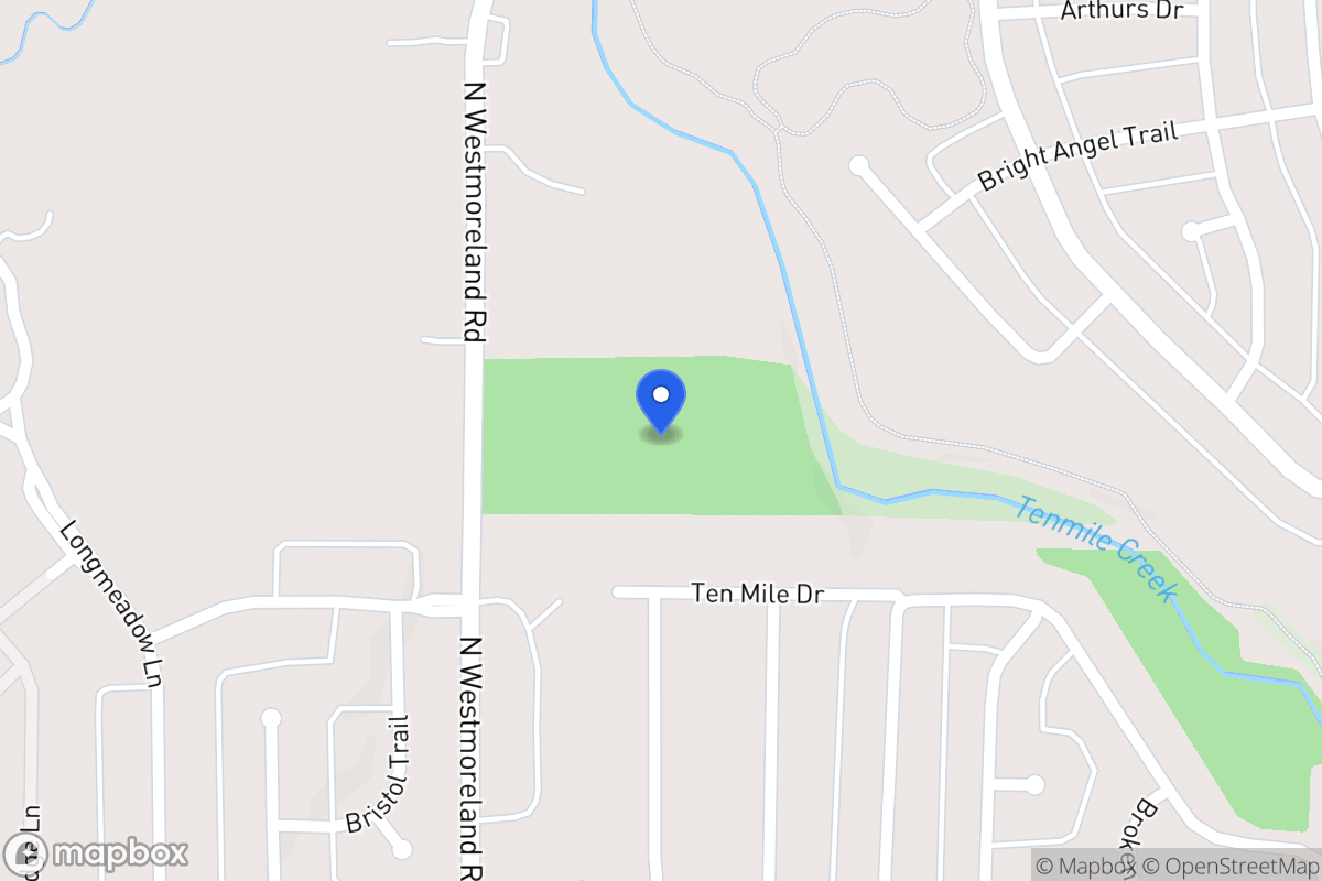 Map of 1104 Westmoreland Rd