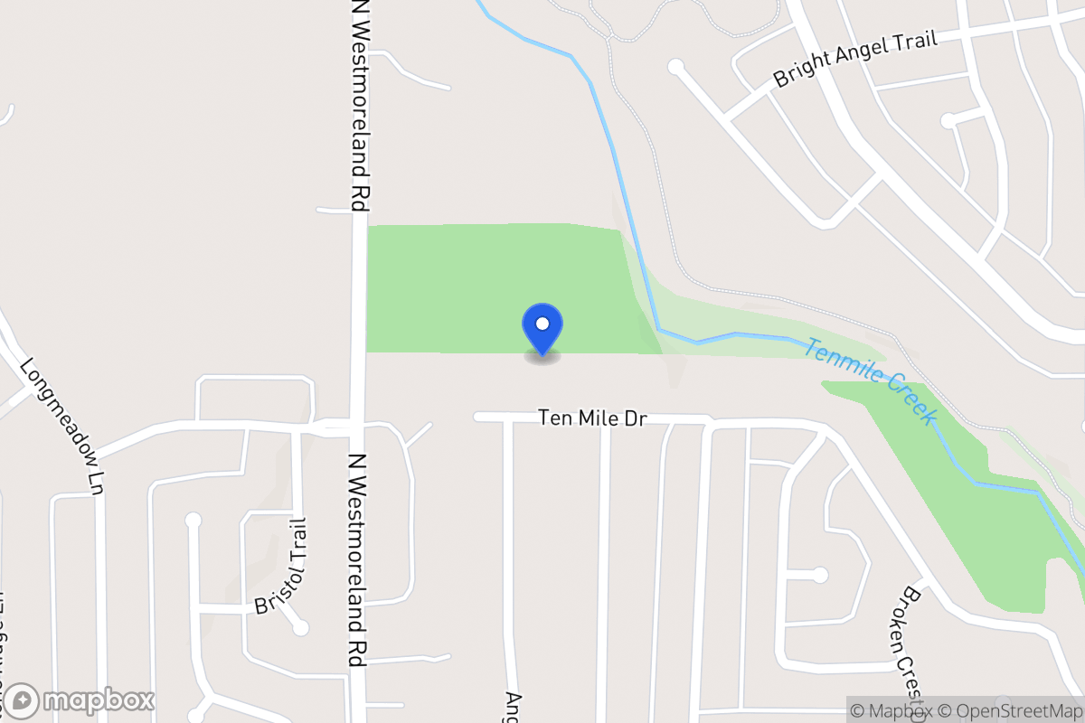 Map of 1100 Westmoreland Rd