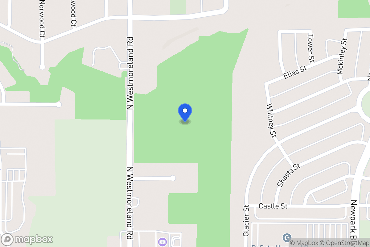 Map of 220 N Westmoreland Rd