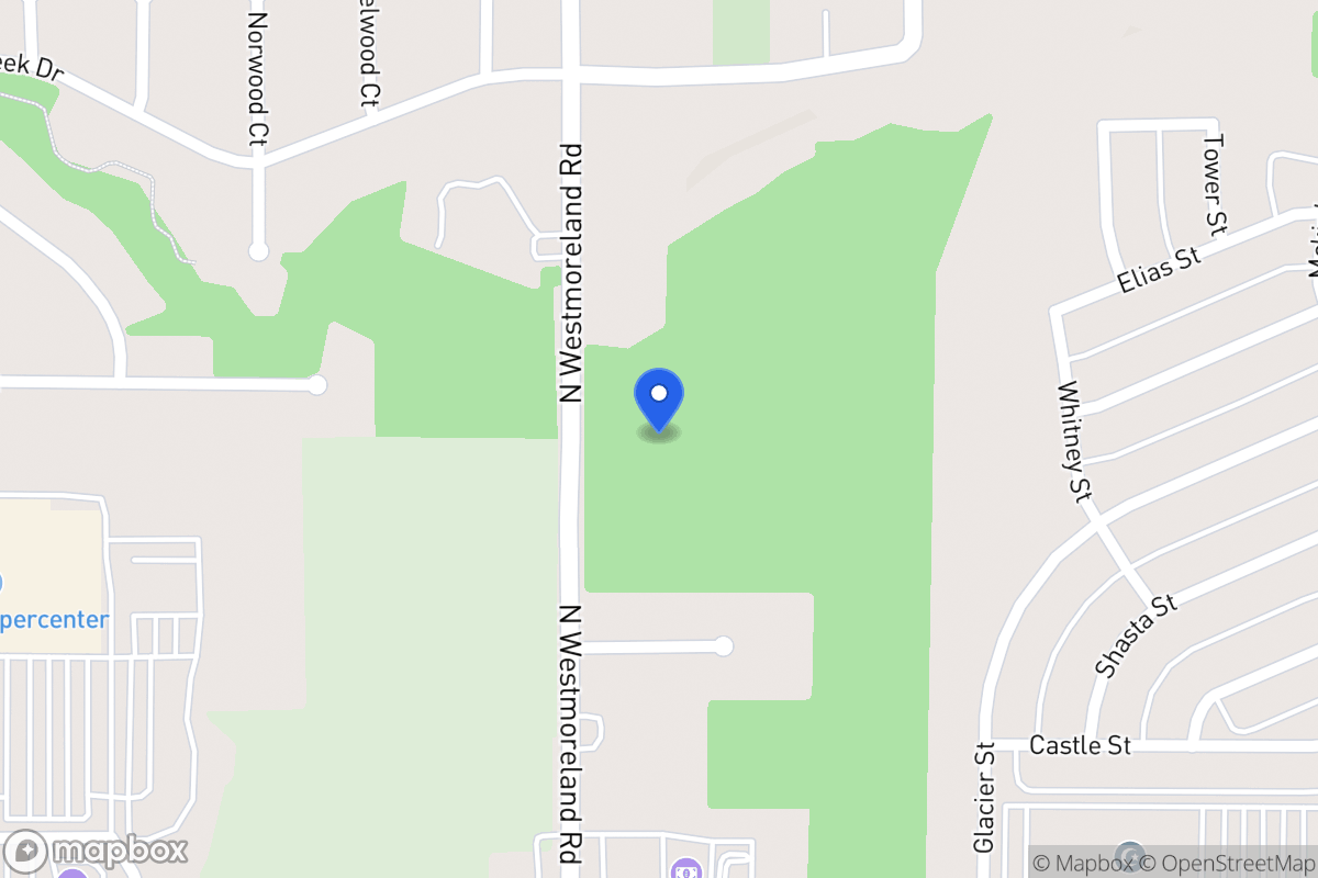 Map of 300 N Westmoreland Rd