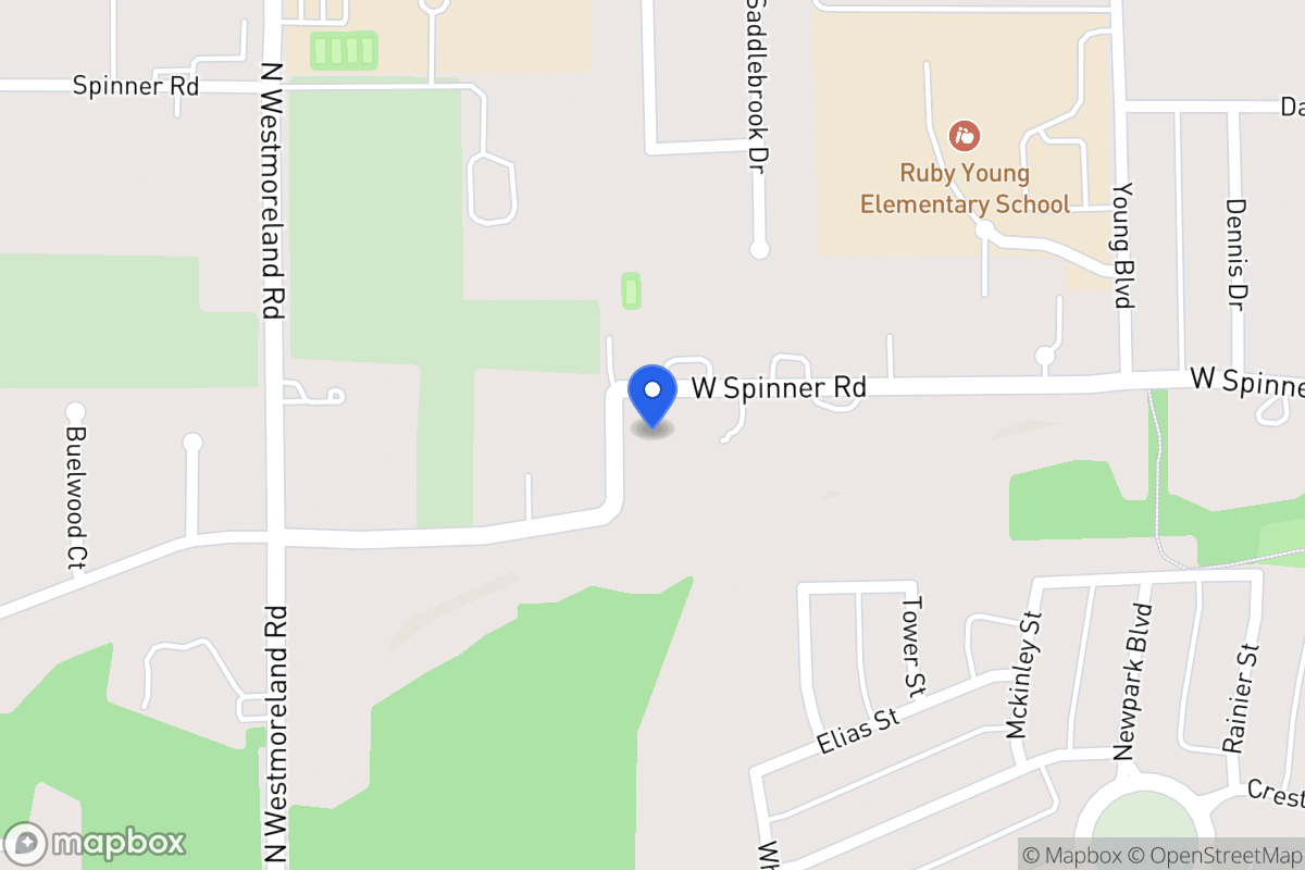 Map of 608 Spinner Rd