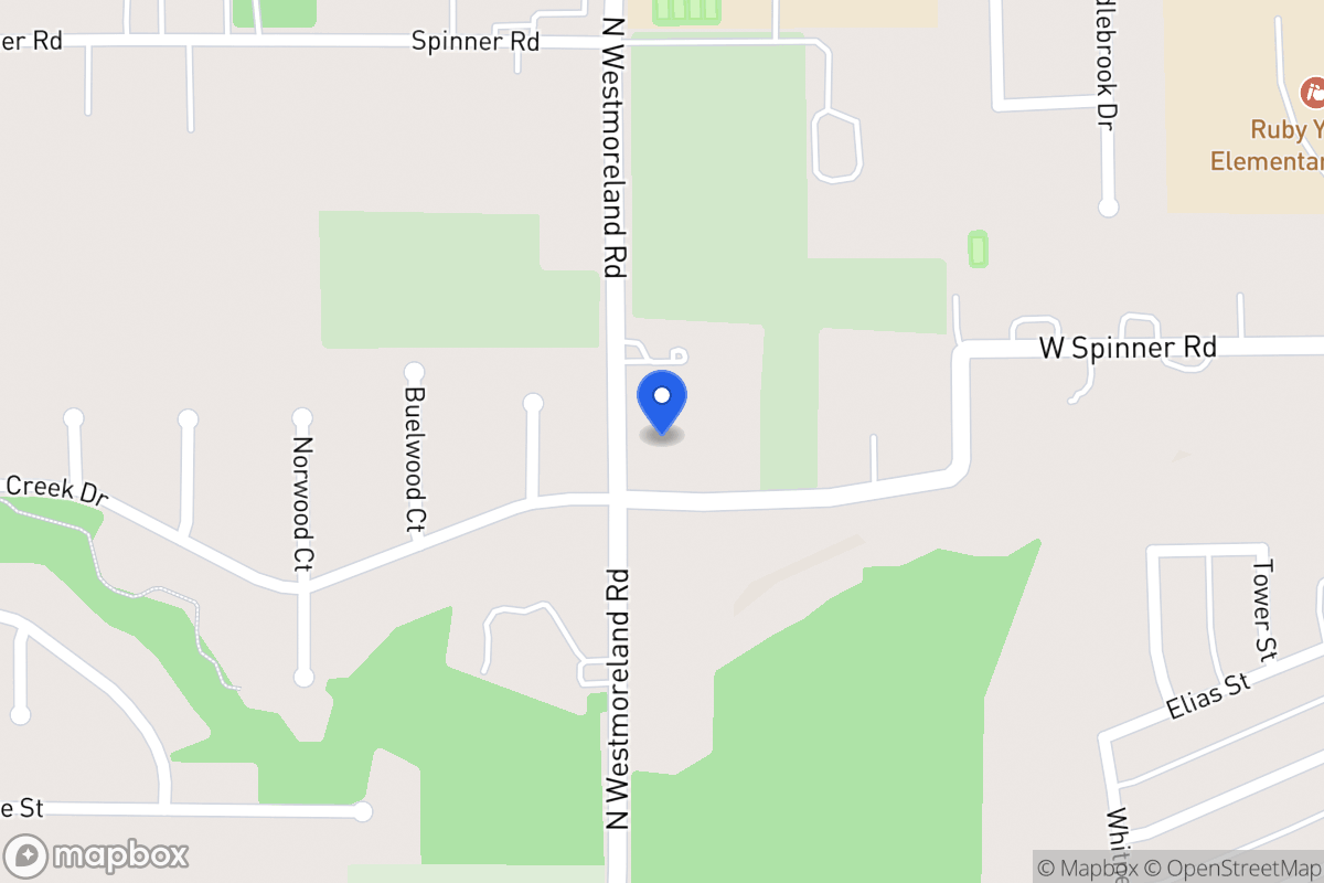 Map of 735 Spinner Rd