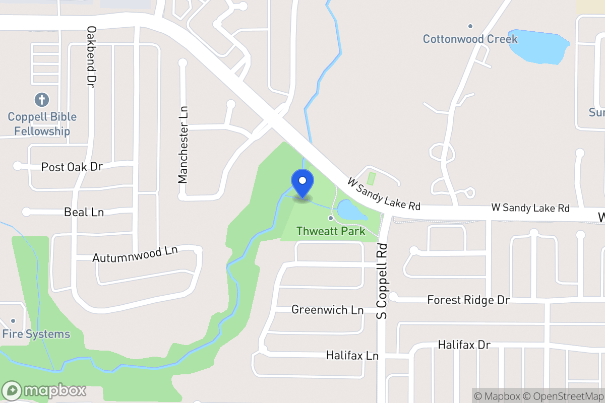 Map of 197 Coppell Rd