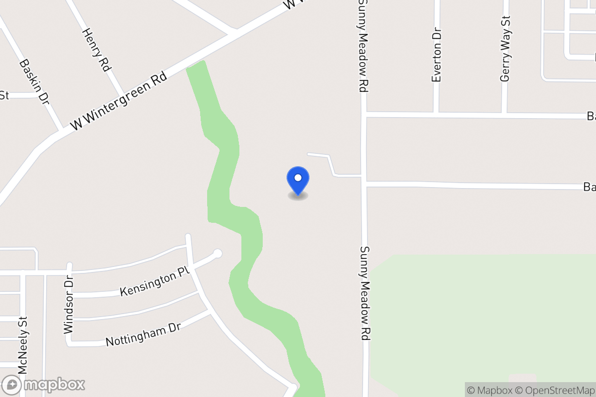 Map of 2401 Sunny Meadows Rd