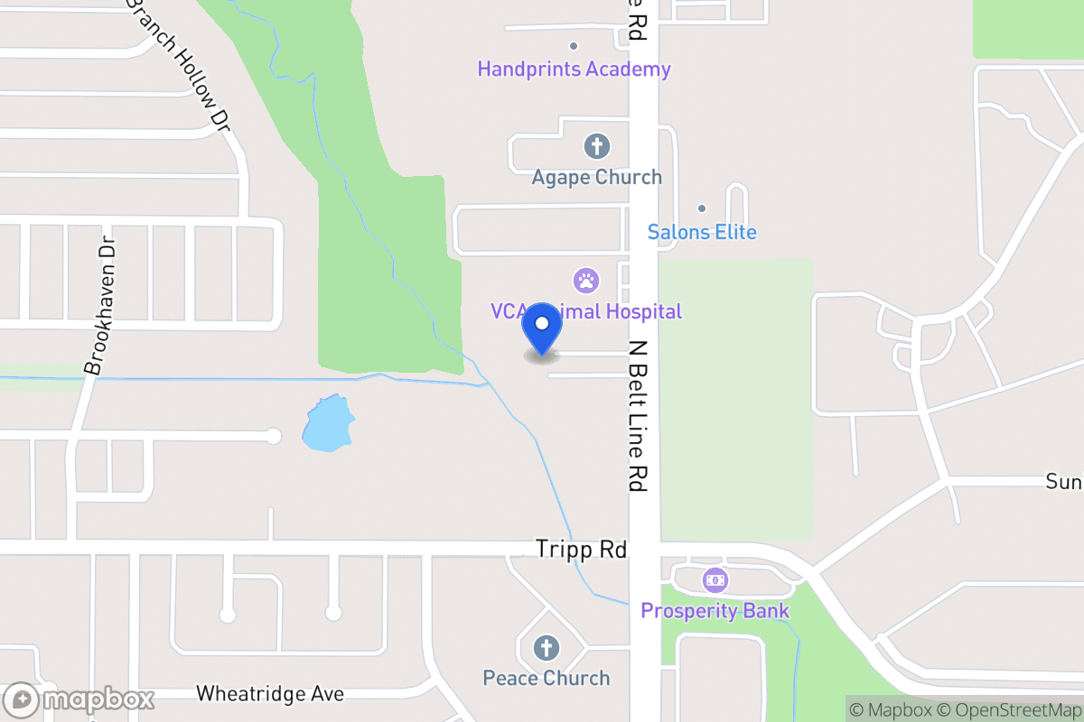 Map of 2515 Belt Line Rd