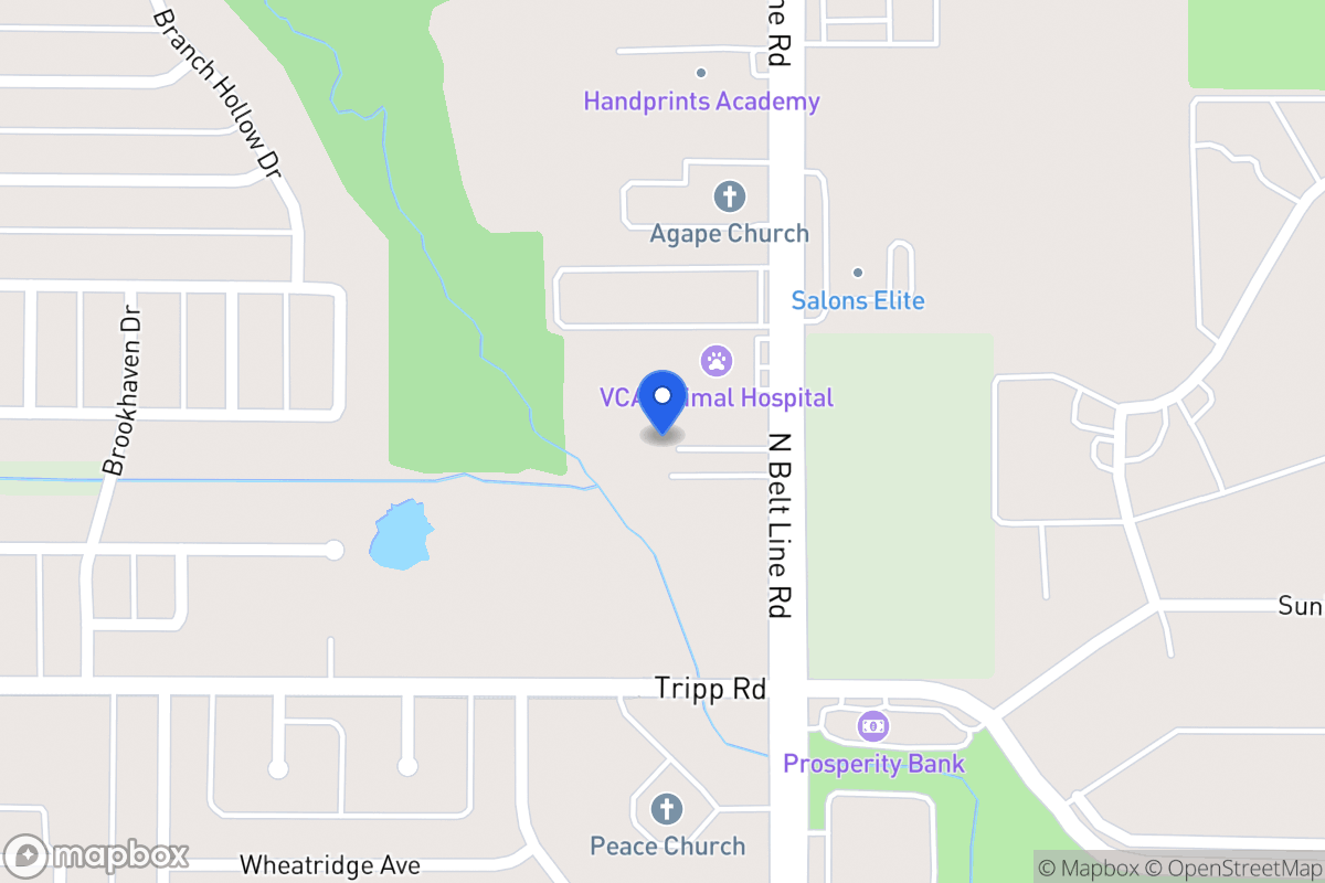 Map of 2519 Belt Line Rd