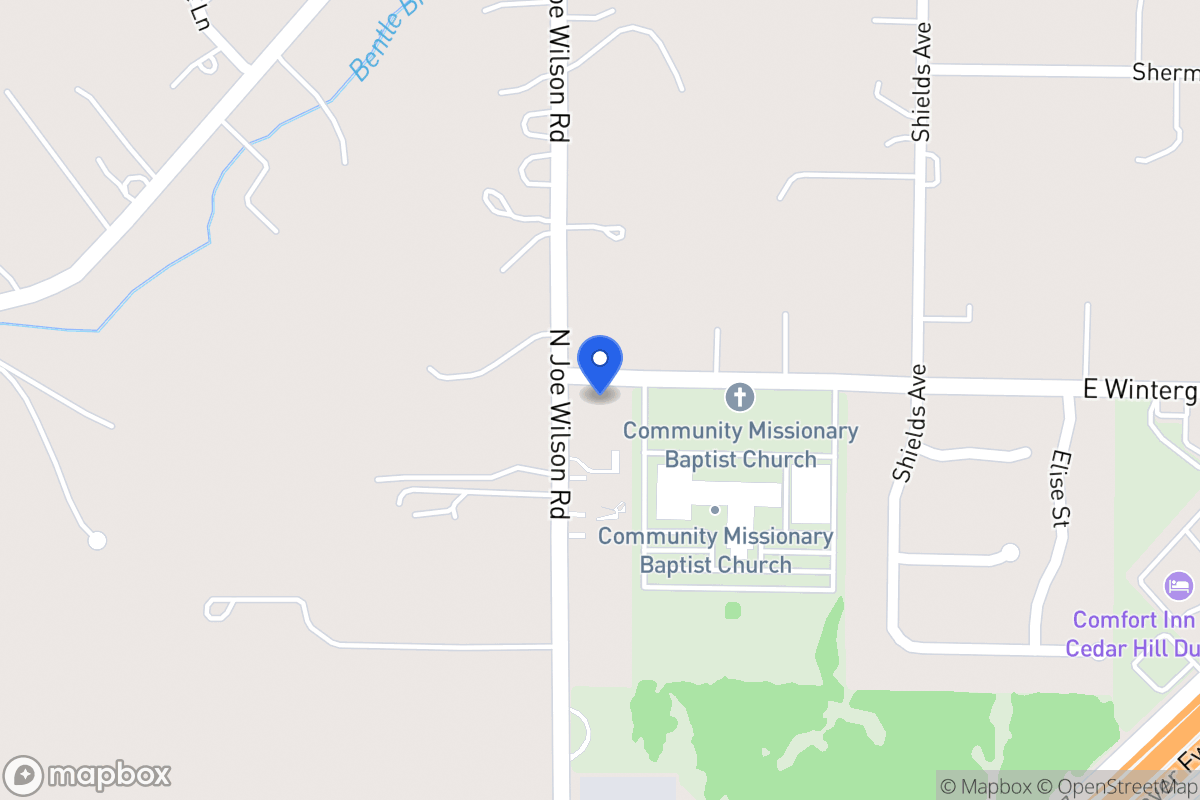 Map of 802 E Wintergreen Rd