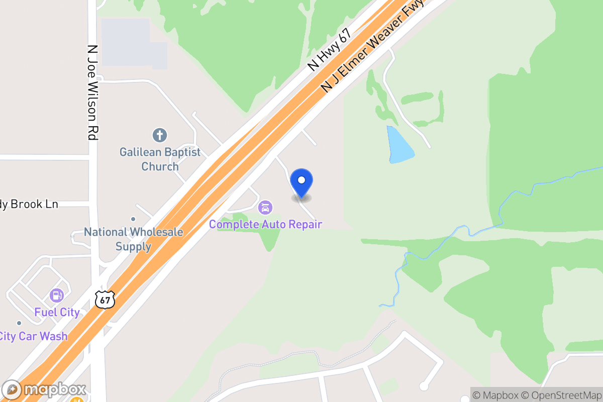 Map of 1202 N J Elmer Weaver Fwy