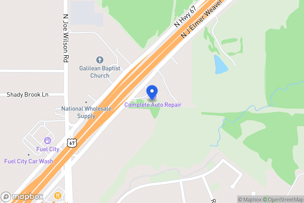 Map of 1188 N J Elmer Weaver Fwy