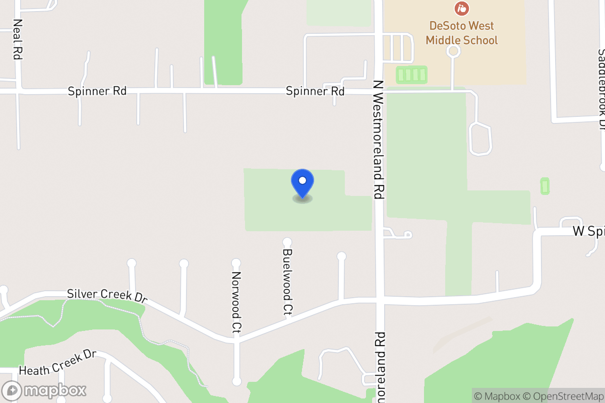 Map of 601 N Westmoreland Rd