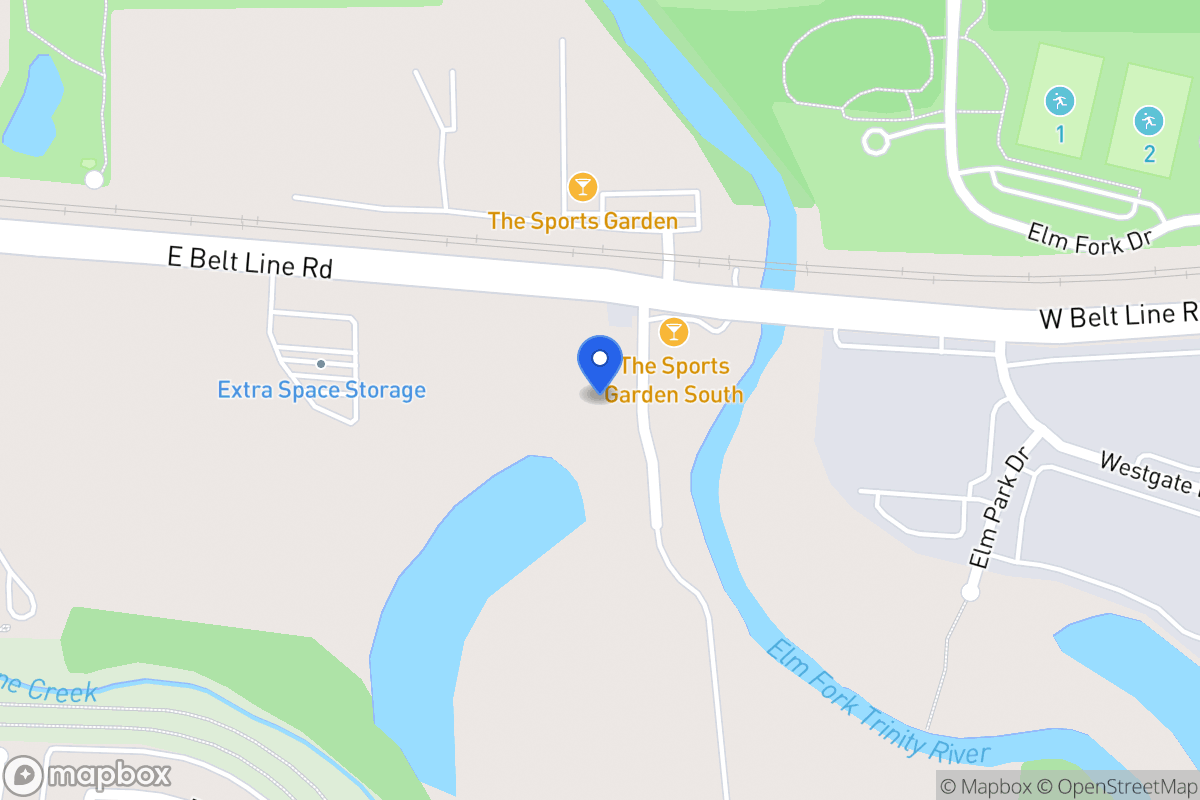 Map of 1801 E Beltline Rd