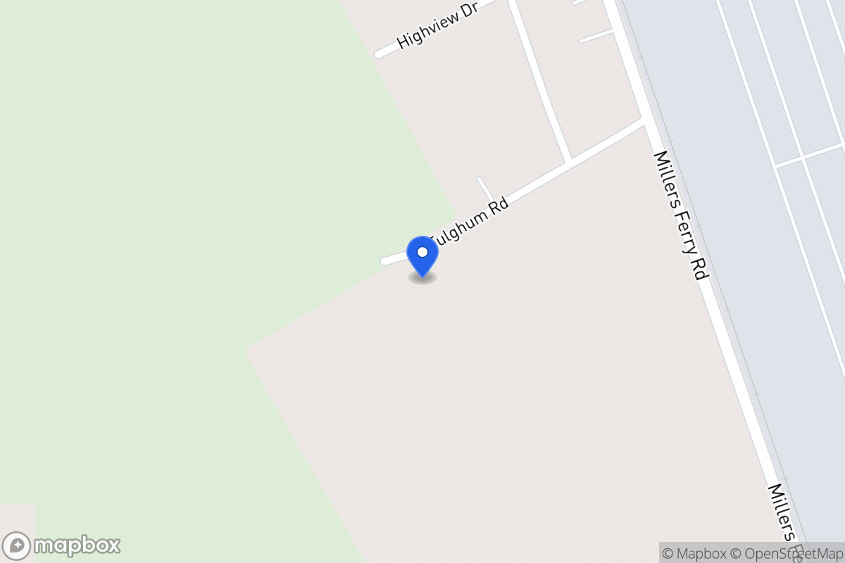Map of 1013 Fulghum Rd
