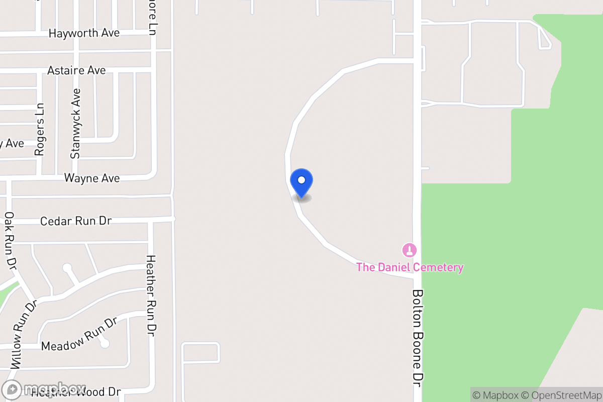Map of 9100 Bolton Boone Dr