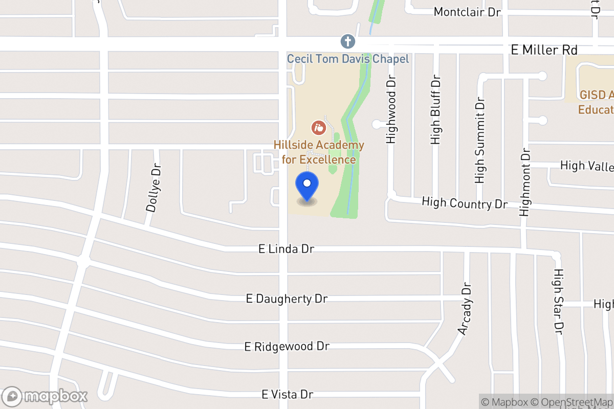 Map of 2134 Dairy Rd