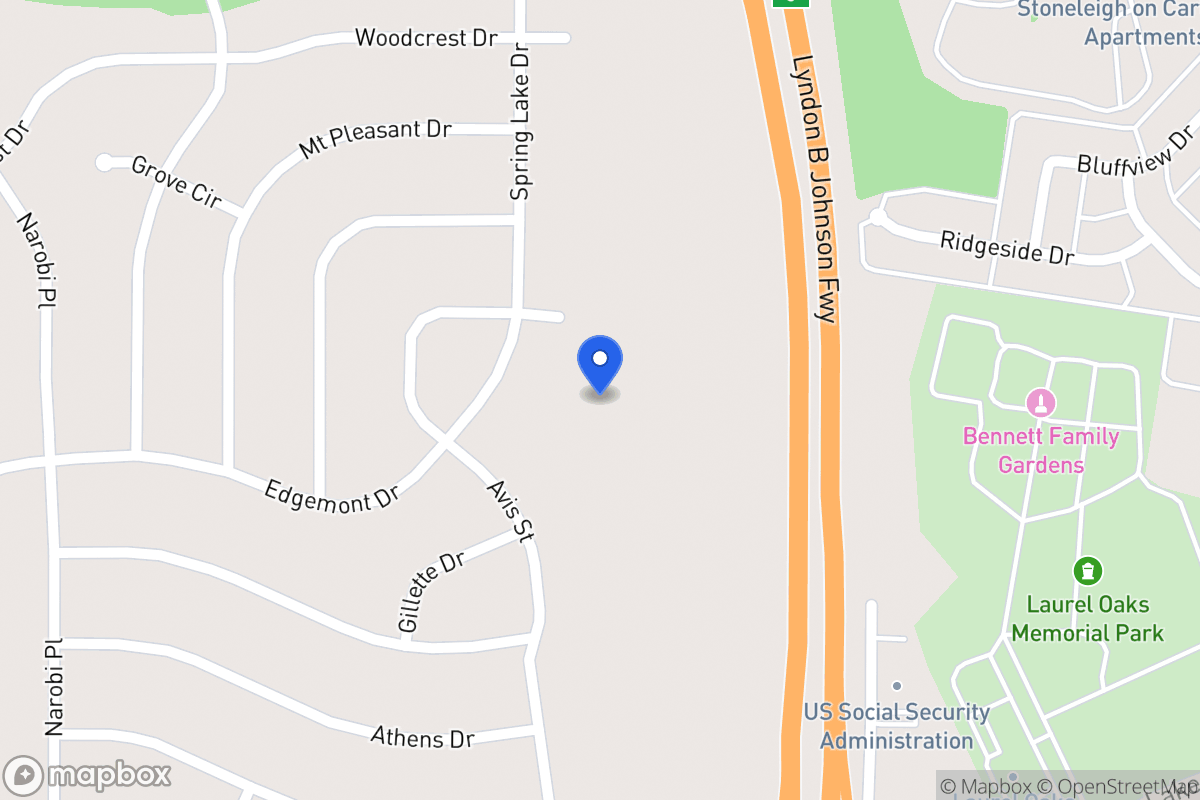 Map of 23601 Lbj Fwy