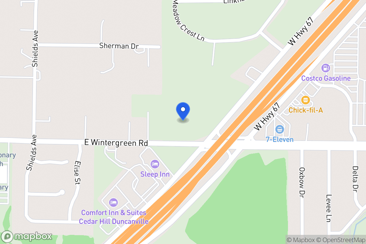 Map of 1493 N J Elmer Weaver Fwy