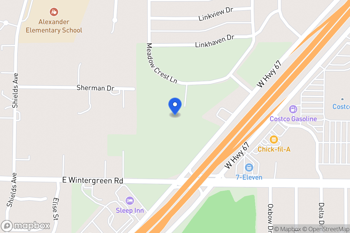 Map of 1497 N J Elmer Weaver Fwy