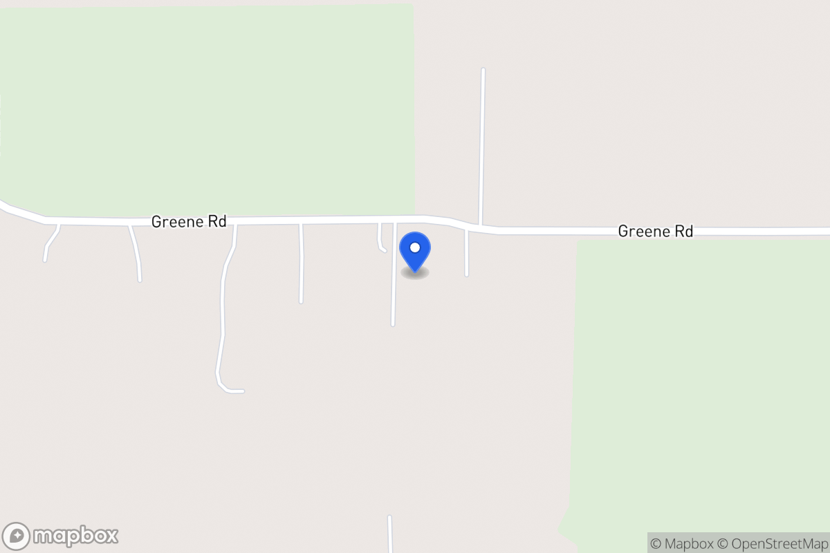 Map of 2438 Greene Rd