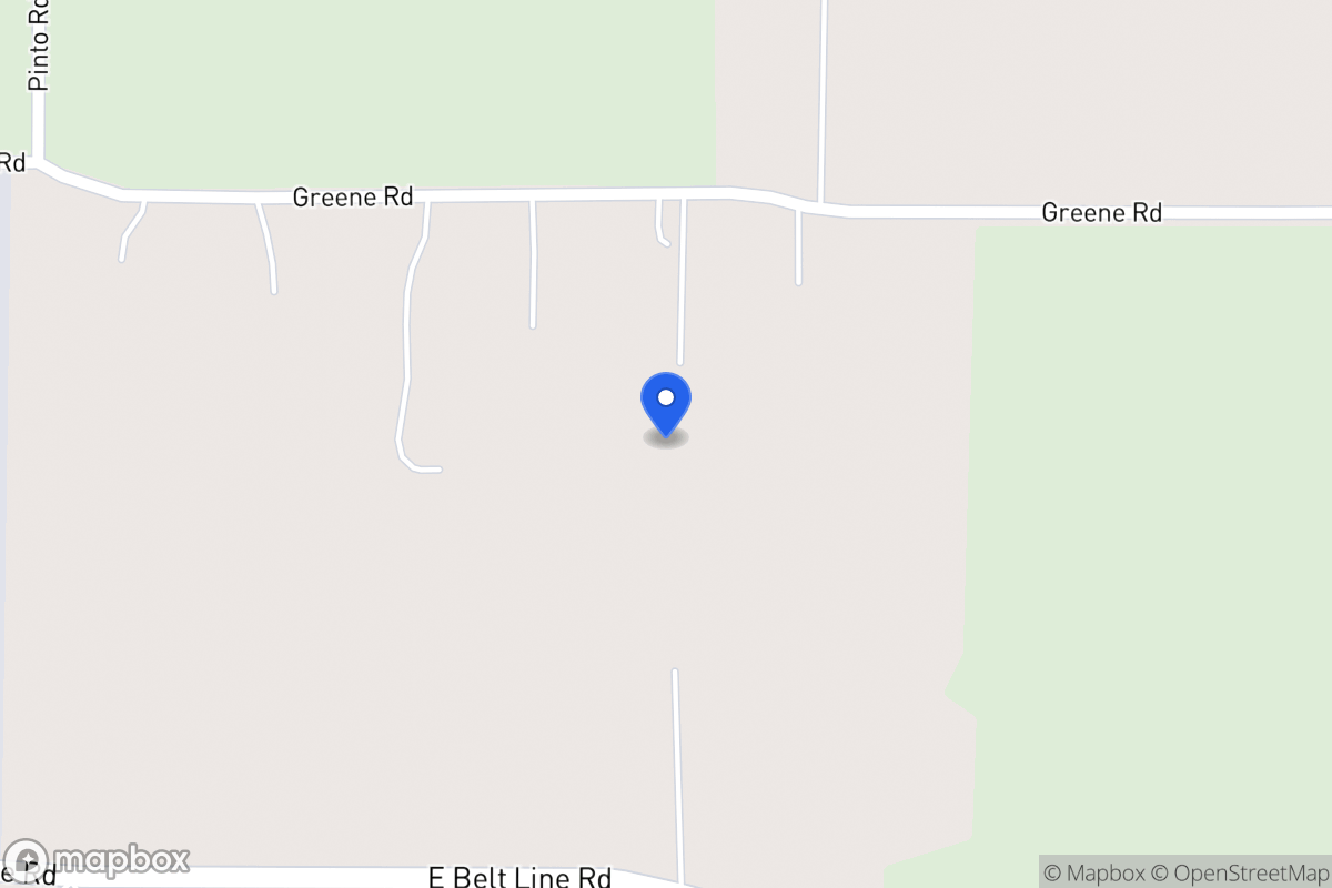 Map of 2216 Greene Rd