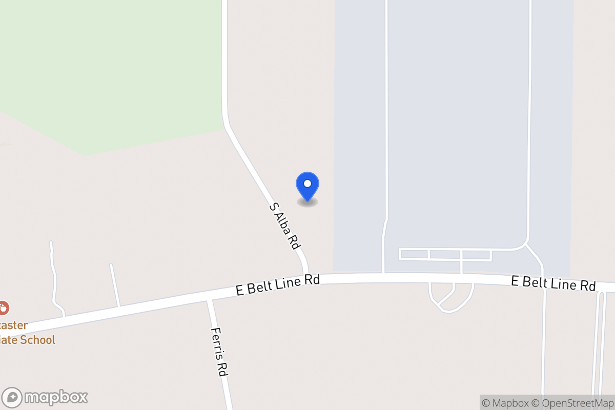 Map of 1501 E Beltline Rd