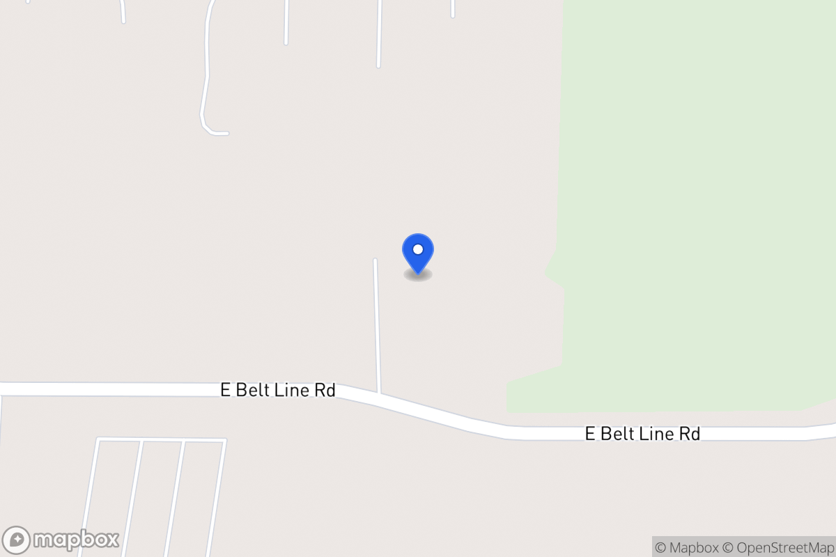 Map of 2421 W Beltline Rd