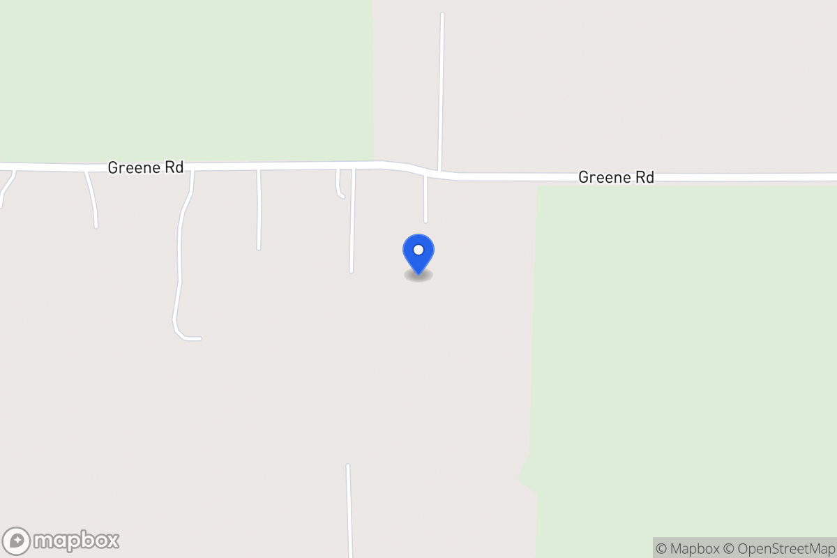 Map of 2448 Greene Rd