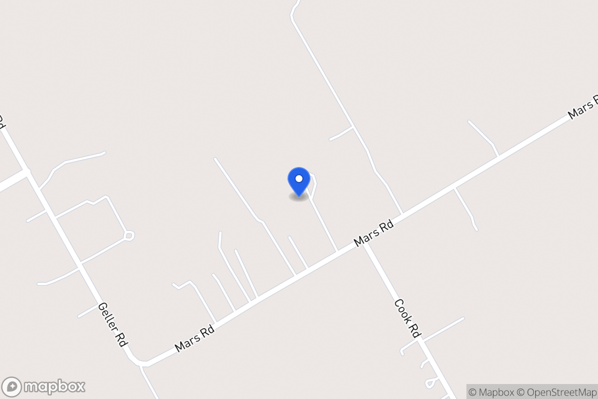 Map of 1417 Mars Rd