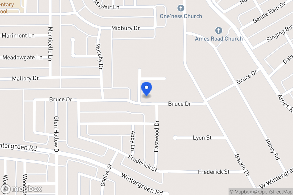 Map of 3014 Riley Rd
