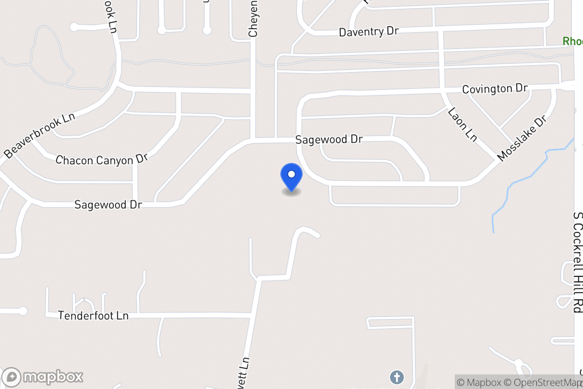 Map of 2300 N Cockrell Hill Rd