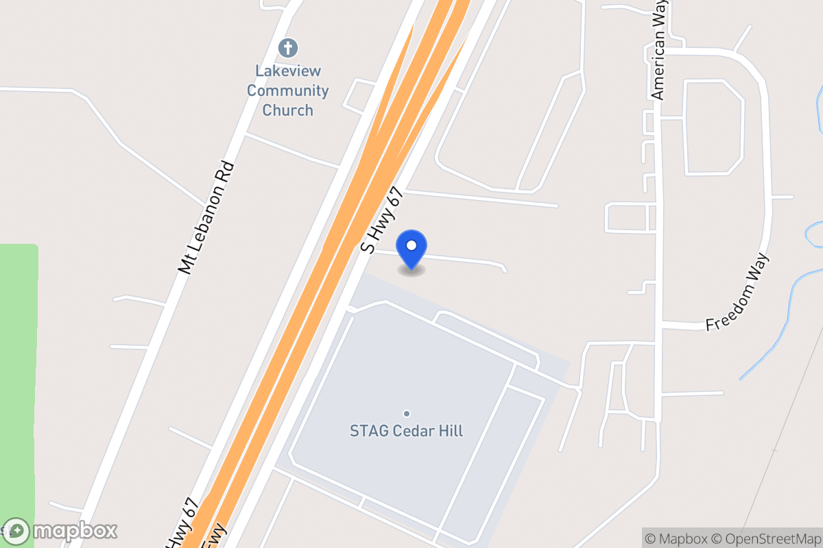 Map of 1485 S J Elmer Weaver Fwy