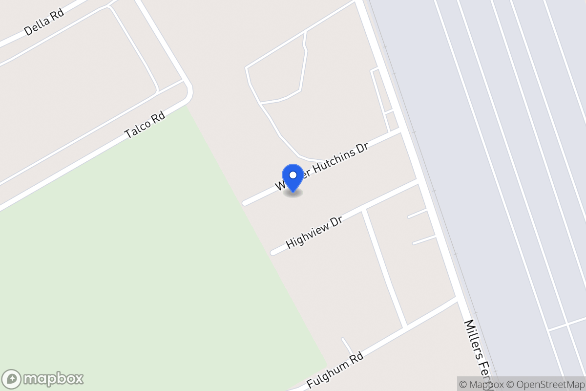 Map of 130 Wilmer Hutchins Dr