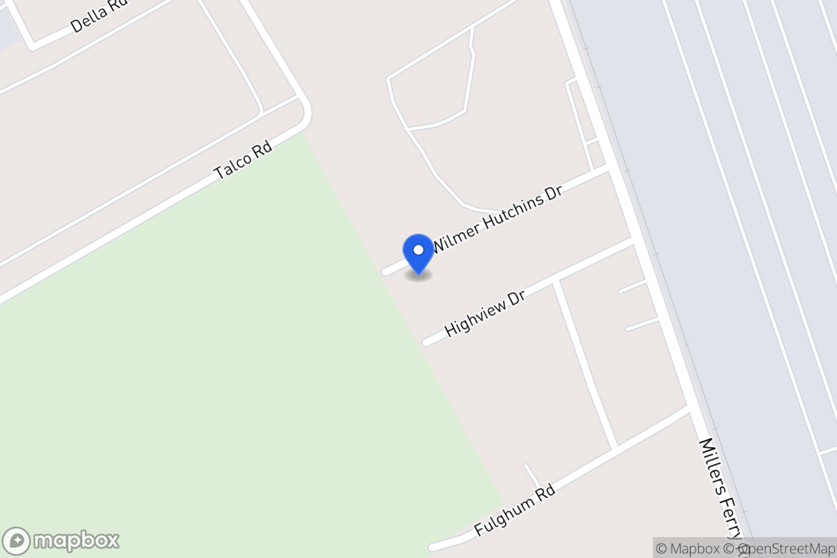 Map of 1008 Wilmer Hutchins Dr