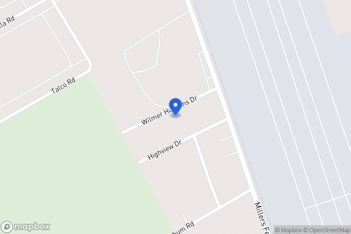Map of 1002 Wilmer Hutchins Dr
