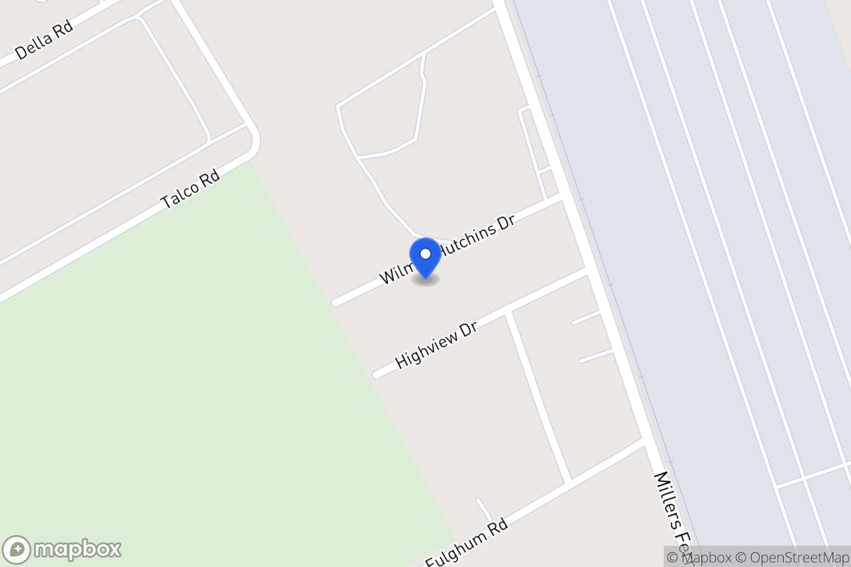 Map of 1004 Wilmer Hutchins Dr