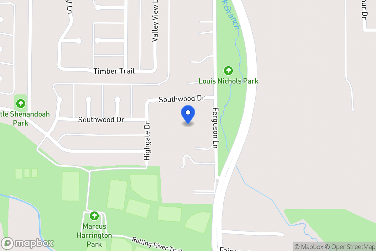 Map of 1703 Ferguson Ln