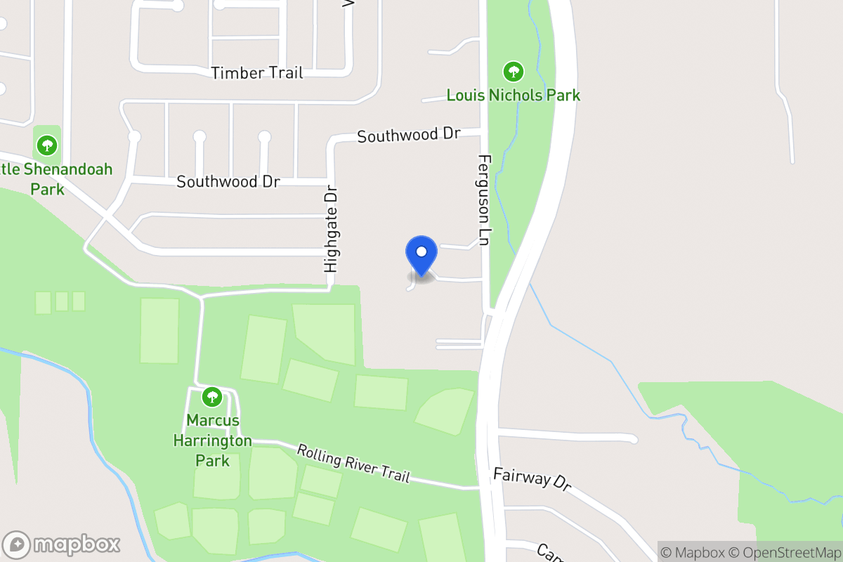 Map of 1711 Ferguson Ln