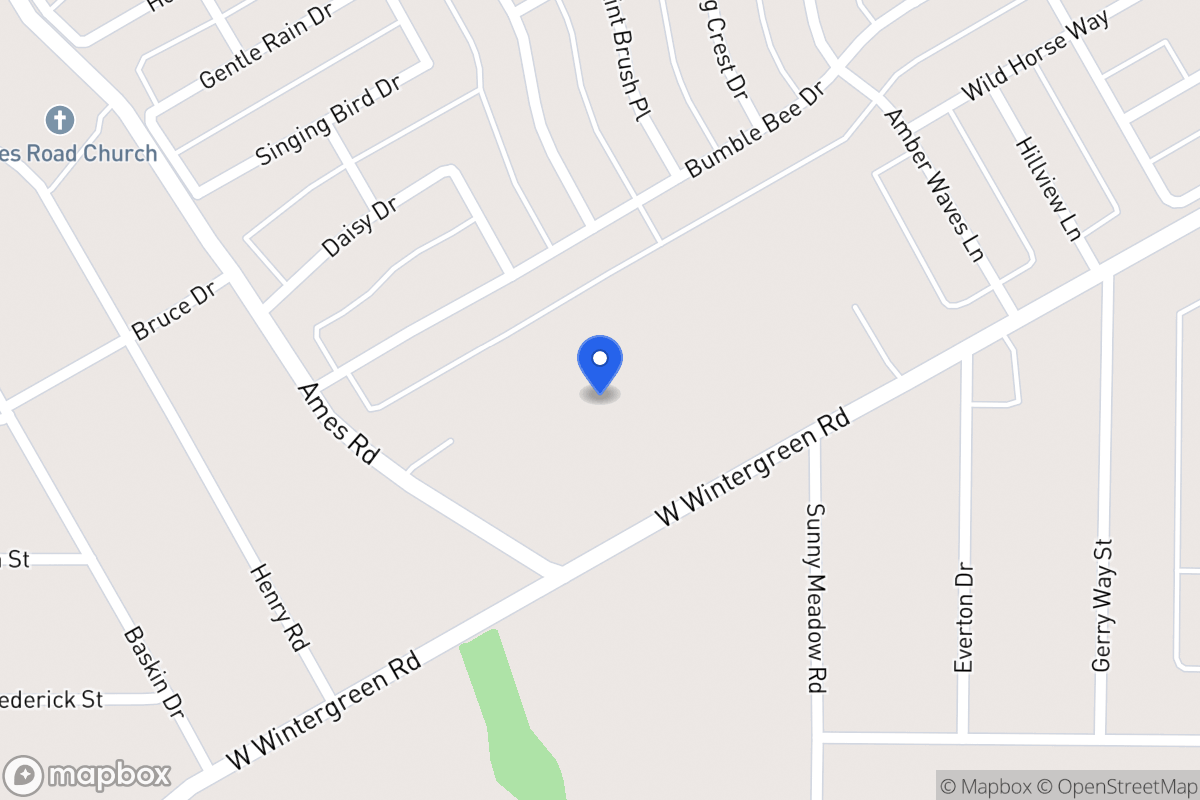 Map of 2800 Ames Rd