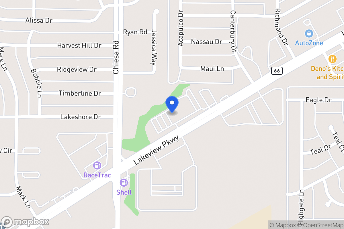 Map of 7501 Lakeview Pkwy