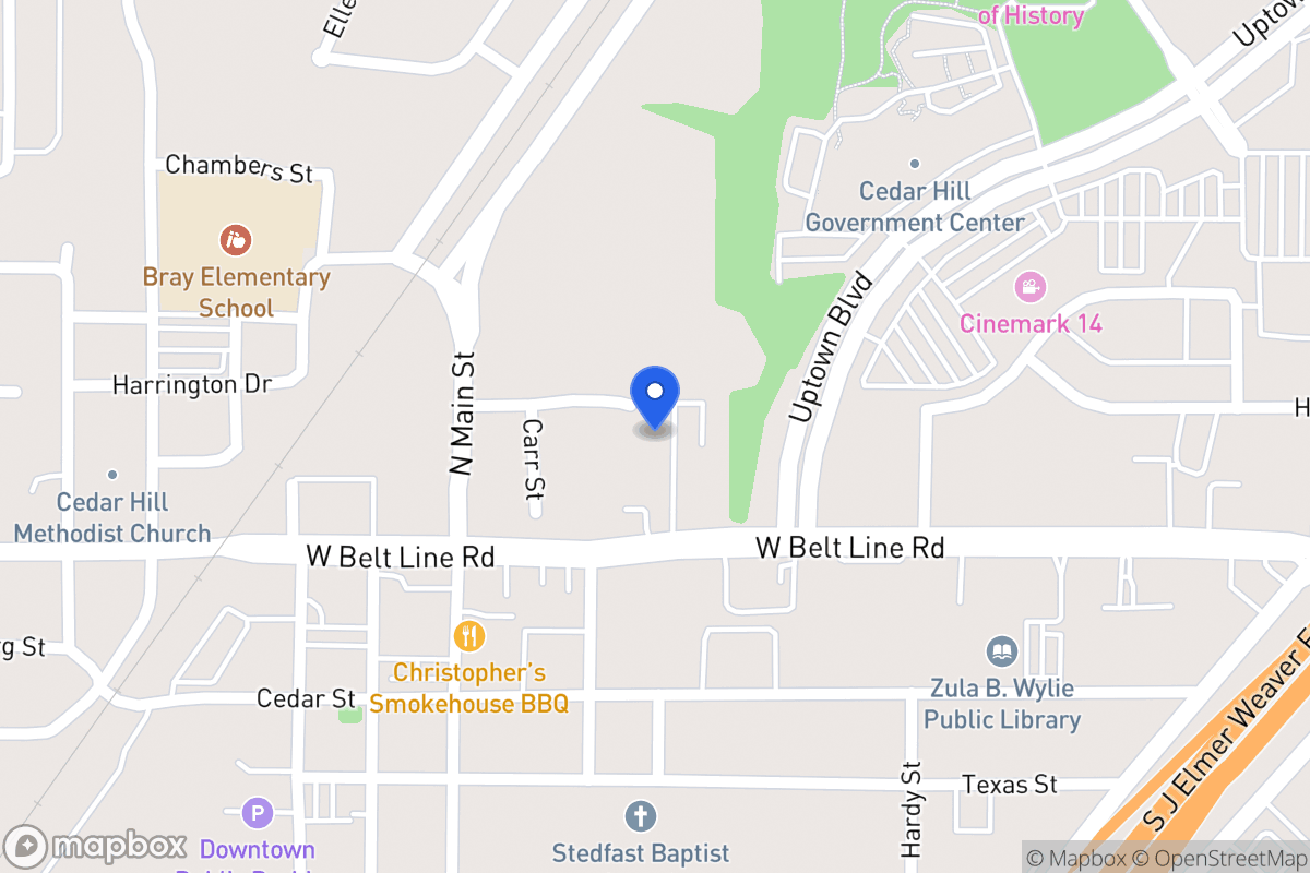 Map of 512 Haswell St