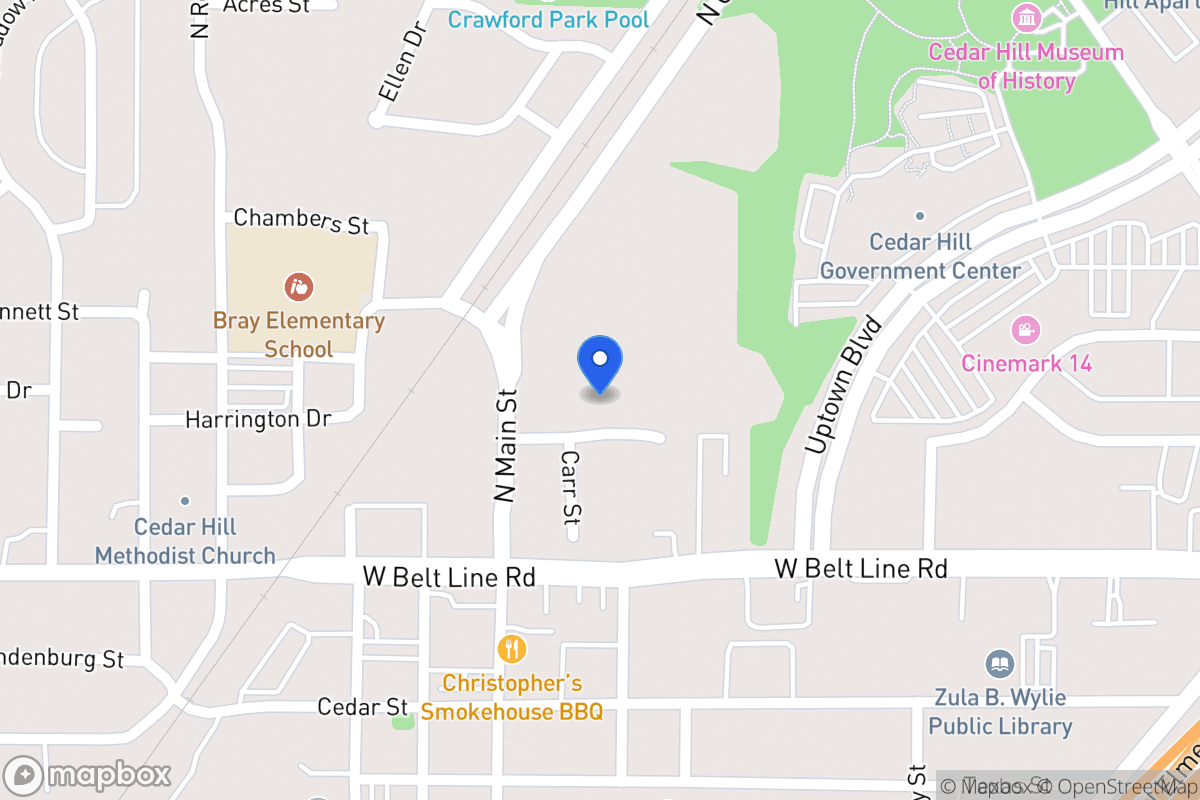Map of 531 Haswell St