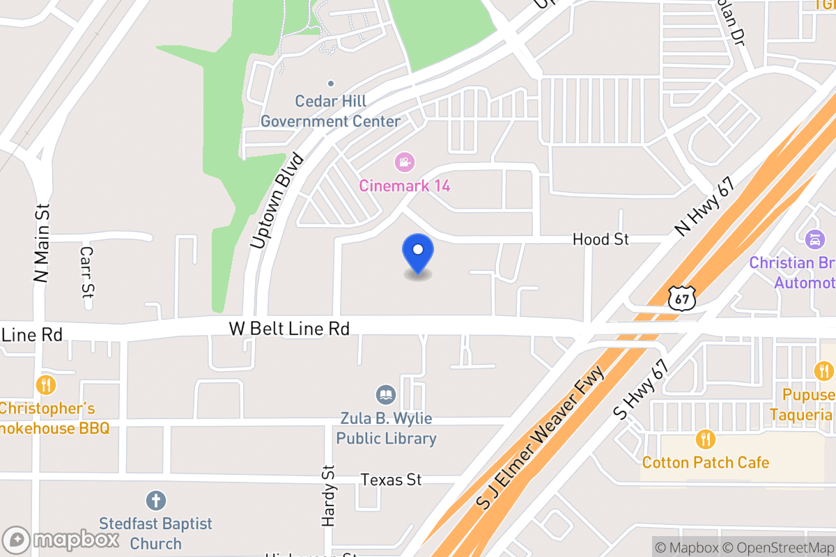 Map of 223 W Belt Line Rd