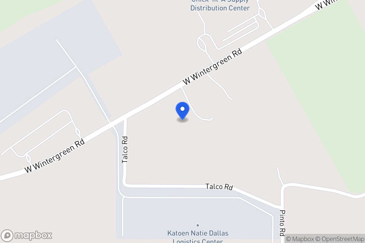 Map of 1208 W Wintergreen Rd