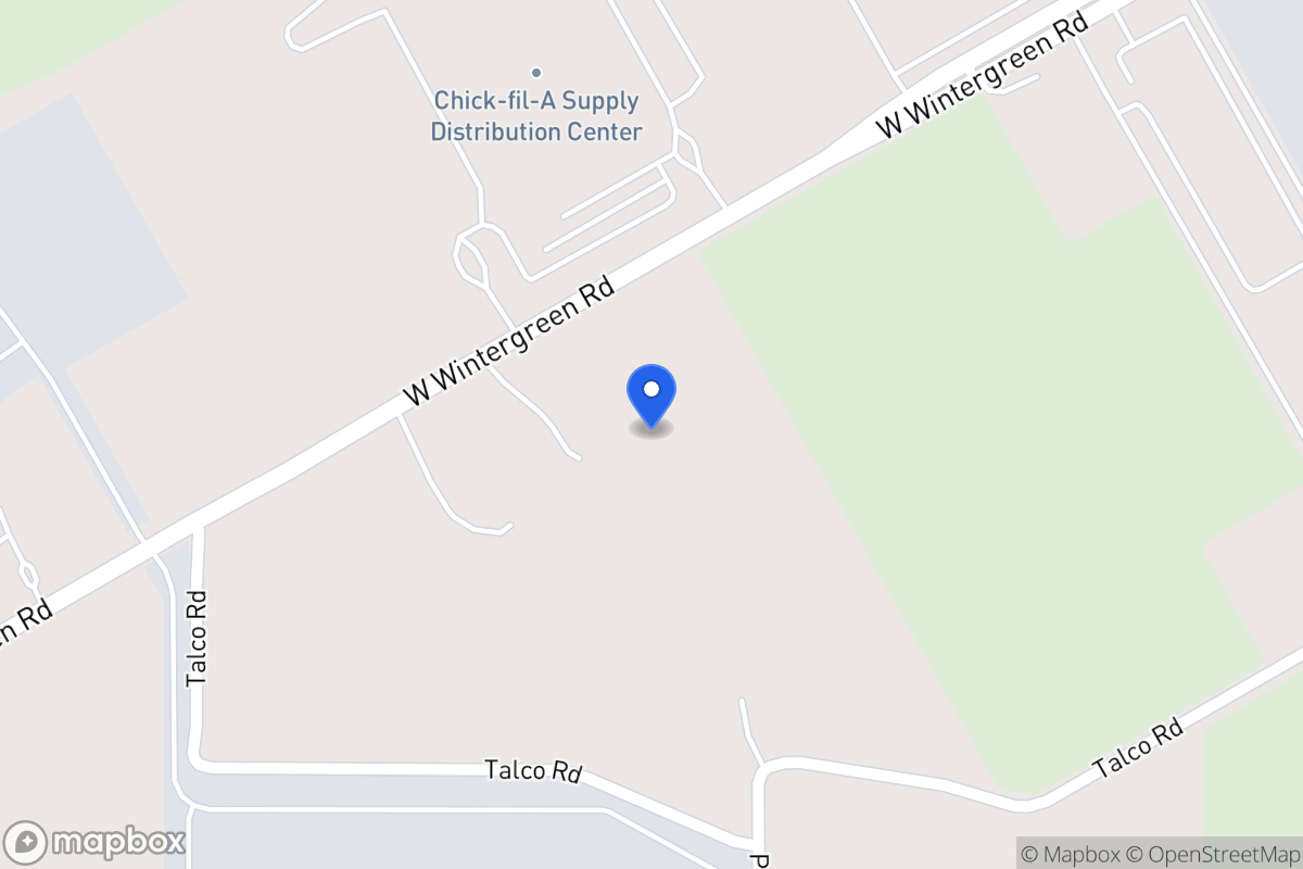 Map of 1220 W Wintergreen Rd