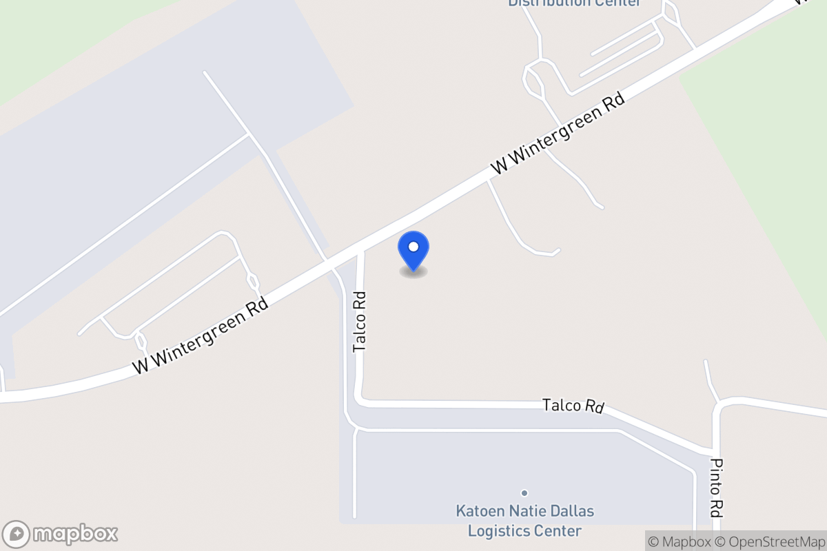 Map of 1206 W Wintergreen Rd