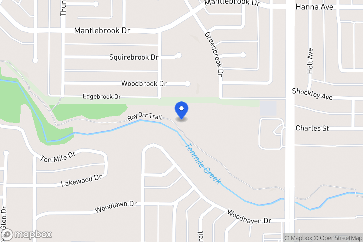 Map of 1103 N Hampton Rd